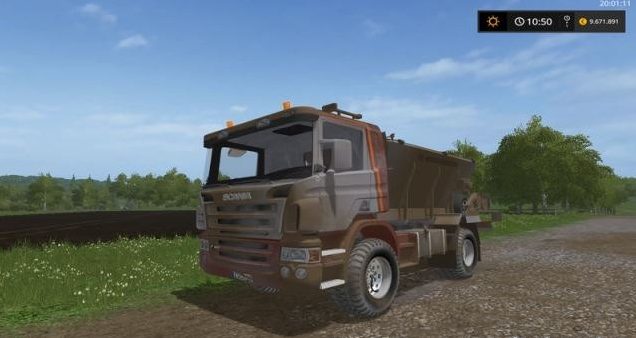 Scania P420 Kalk v 1.0