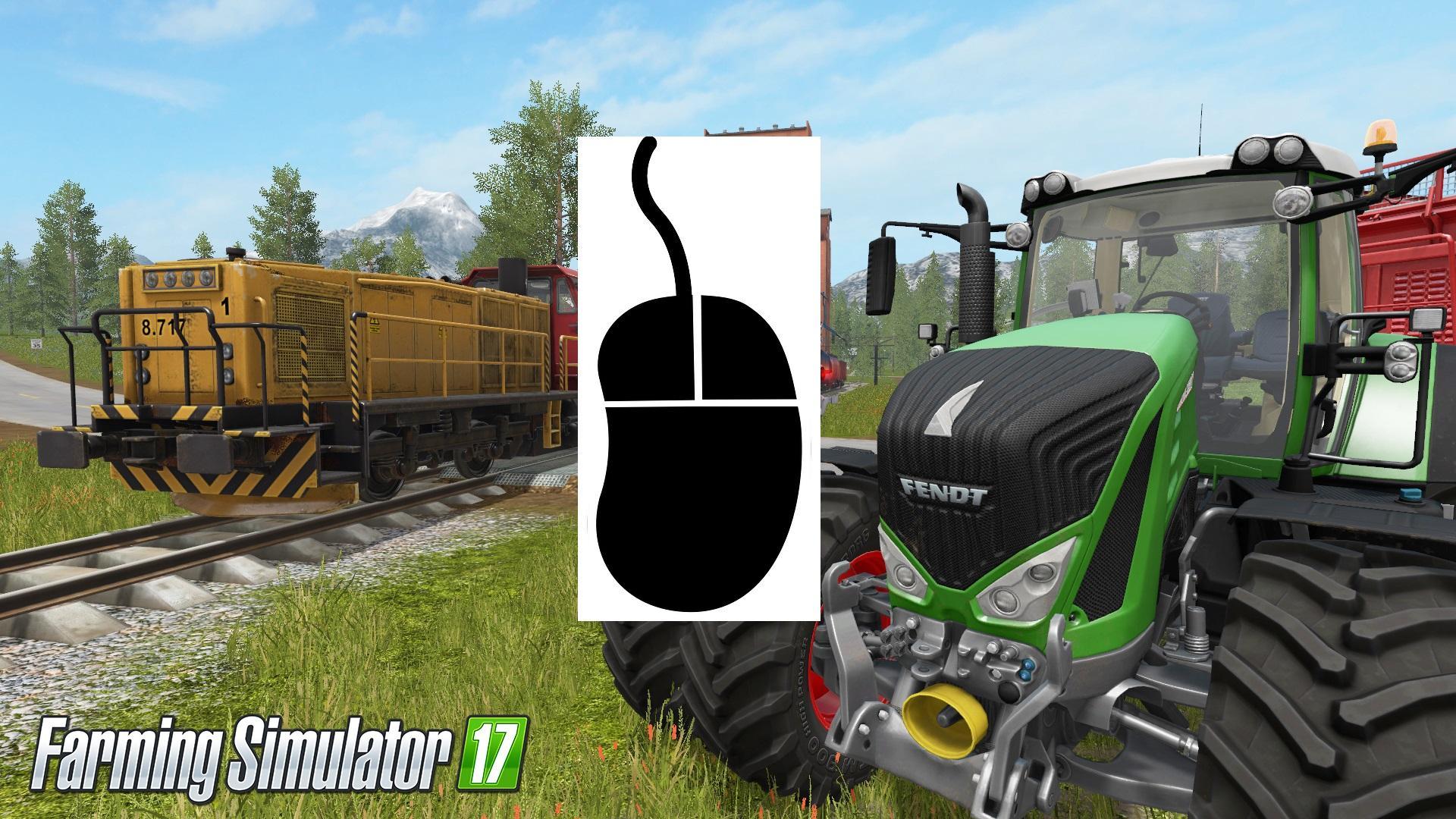 Мод "CONTROL MOUSE" для Farming Simulator 2017
